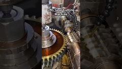 Μηχανή κοπής γρανάζων CNC #τεχνολογία #μηχανή #cnc